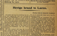 Bekijk detail van "Brand in de boerderij - Bep (G.L.) De Boer - 5/1/1932"
